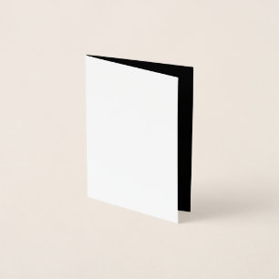 Stylish & Modern Custom Creations Verified  Foil Card