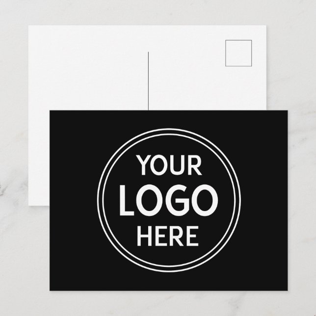 Stylish & Modern Custom Creations Verified  Invitation Postcard (Front/Back)
