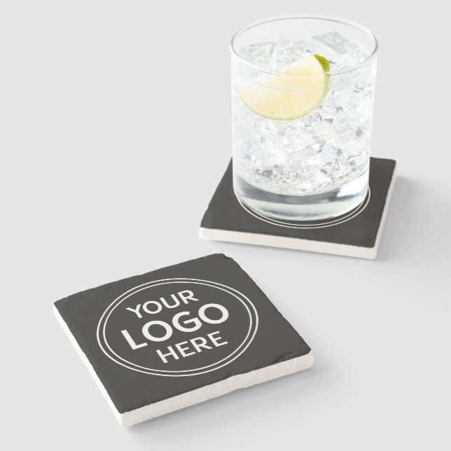 Stylish & Modern Custom Creations Verified  Stone Coaster (Side)