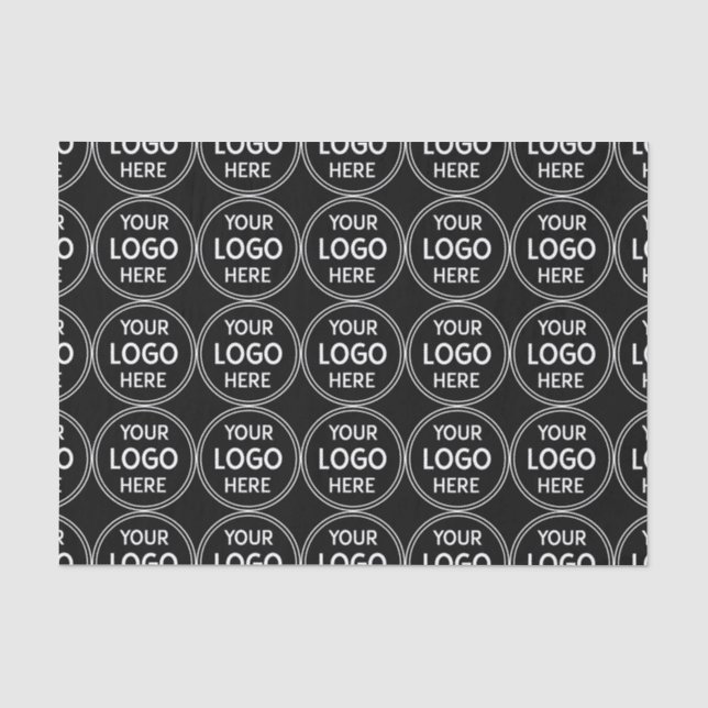 Stylish & Modern Custom Creations Verified Tissue Paper (Front)