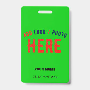 STYLISH MODERN CUSTOM LIME GREEN VERIFIED BRANDED BADGE