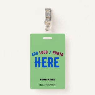 STYLISH MODERN CUSTOM MINT GREEN VERIFIED BRANDED BADGE