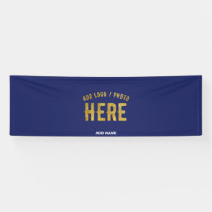 STYLISH MODERN CUSTOM NAVY BLUE VERIFIED BRANDED BANNER