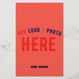 STYLISH MODERN CUSTOM RED ORANGE VERIFIED BRANDED FLYER