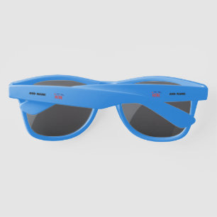 STYLISH MODERN CUSTOM ROYAL BLUE VERIFIED BRANDED SUNGLASSES