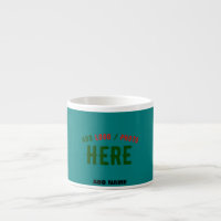 STYLISH MODERN CUSTOM TEAL GREEN VERIFIED BRANDED