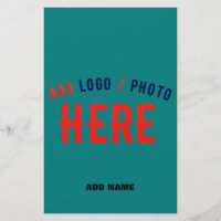 STYLISH MODERN CUSTOM TEAL GREEN VERIFIED BRANDED
