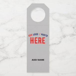STYLISH MODERN CUSTOMIZABLE ASH VERIFIED BRANDED BOTTLE TAG