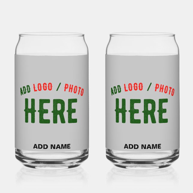 STYLISH MODERN CUSTOMIZABLE ASH VERIFIED BRANDED CAN GLASS (Front)