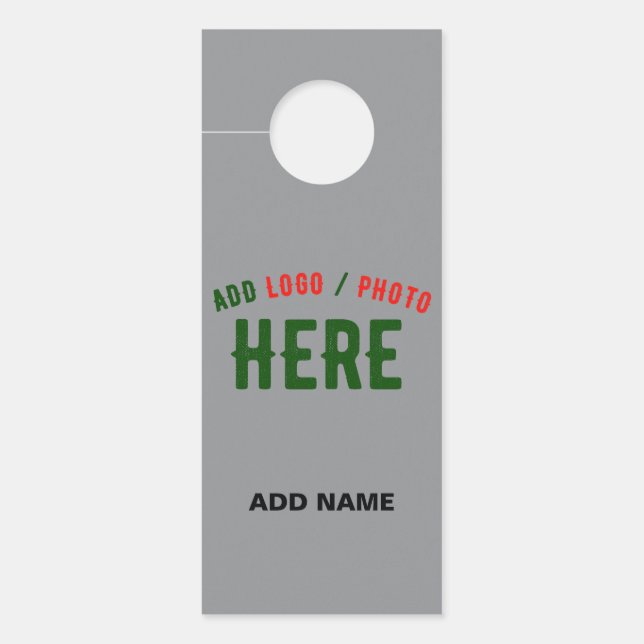 STYLISH MODERN CUSTOMIZABLE ASH VERIFIED BRANDED DOOR HANGER (Front)