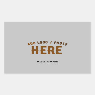 STYLISH MODERN CUSTOMIZABLE ASH VERIFIED BRANDED STICKER