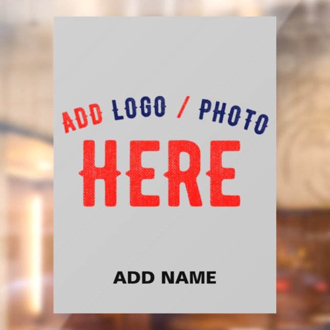 STYLISH MODERN CUSTOMIZABLE ASH VERIFIED BRANDED WINDOW CLING (Sheet 2)