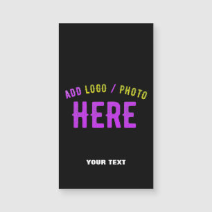 STYLISH MODERN CUSTOMIZABLE BLACK VERIFIED BRANDED