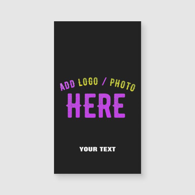 STYLISH MODERN CUSTOMIZABLE BLACK VERIFIED BRANDED (Front)