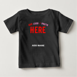 STYLISH MODERN CUSTOMIZABLE BLACK VERIFIED BRANDED BABY T-Shirt