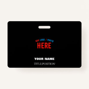 STYLISH MODERN CUSTOMIZABLE BLACK VERIFIED BRANDED BADGE