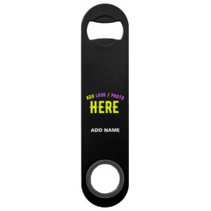 STYLISH MODERN CUSTOMIZABLE BLACK VERIFIED BRANDED BAR KEY