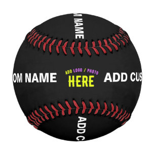 STYLISH MODERN CUSTOMIZABLE BLACK VERIFIED BRANDED BASEBALL