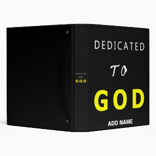 STYLISH MODERN CUSTOMIZABLE BLACK VERIFIED BRANDED BINDER