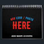 STYLISH MODERN CUSTOMIZABLE BLACK VERIFIED BRANDED CALENDAR<br><div class="desc">THIS IS A DESIGN FITTING FOR EVERYONE.YOU CAN CHANGE, RESIZE OR ADD LOGO, PHOTO, TEXT AND COLOURS THE WAY YOU LIKE.THANK YOU.</div>