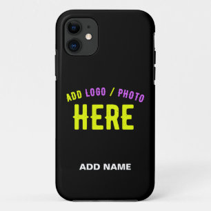 STYLISH MODERN CUSTOMIZABLE BLACK VERIFIED BRANDED iPhone 11 CASE
