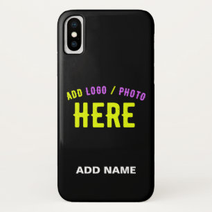 STYLISH MODERN CUSTOMIZABLE BLACK VERIFIED BRANDED Case-Mate iPhone CASE