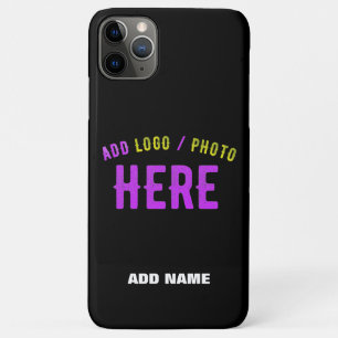 STYLISH MODERN CUSTOMIZABLE BLACK VERIFIED BRANDED iPhone 11 PRO MAX CASE
