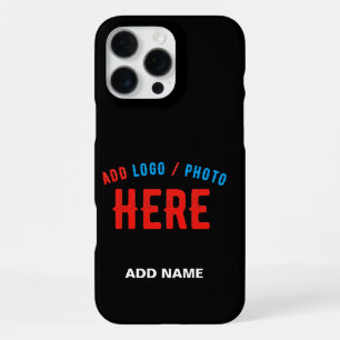 STYLISH MODERN CUSTOMIZABLE BLACK VERIFIED BRANDED iPhone 16 PRO MAX CASE