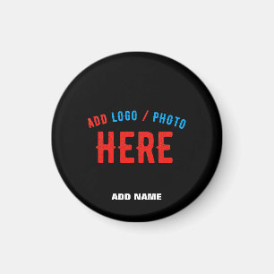 STYLISH MODERN CUSTOMIZABLE BLACK VERIFIED BRANDED MAGNET