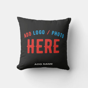 STYLISH MODERN CUSTOMIZABLE BLACK VERIFIED BRANDED OUTDOOR PILLOW