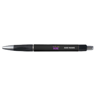 STYLISH MODERN CUSTOMIZABLE BLACK VERIFIED BRANDED PEN