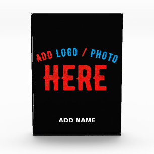 STYLISH MODERN CUSTOMIZABLE BLACK VERIFIED BRANDED PHOTO BLOCK