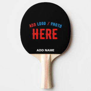 STYLISH MODERN CUSTOMIZABLE BLACK VERIFIED BRANDED PING PONG PADDLE