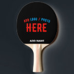 STYLISH MODERN CUSTOMIZABLE BLACK VERIFIED BRANDED PING PONG PADDLE<br><div class="desc">THIS IS A DESIGN FITTING FOR EVERYONE.YOU CAN CHANGE, RESIZE OR ADD LOGO, PHOTO, TEXT AND COLOURS THE WAY YOU LIKE.THANK YOU.</div>
