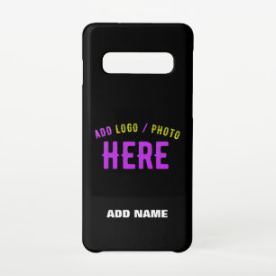 STYLISH MODERN CUSTOMIZABLE BLACK VERIFIED BRANDED SAMSUNG GALAXY CASE