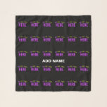 STYLISH MODERN CUSTOMIZABLE BLACK VERIFIED BRANDED SCARF<br><div class="desc">THIS IS A DESIGN FITTING FOR EVERYONE.YOU CAN CHANGE, RESIZE OR ADD LOGO, PHOTO, TEXT AND COLOURS THE WAY YOU LIKE.THANK YOU.</div>