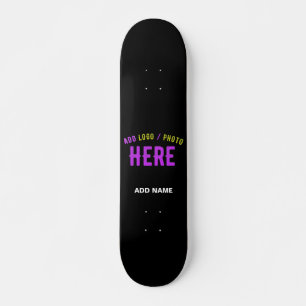 STYLISH MODERN CUSTOMIZABLE BLACK VERIFIED BRANDED SKATEBOARD