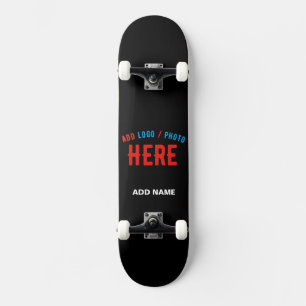 STYLISH MODERN CUSTOMIZABLE BLACK VERIFIED BRANDED SKATEBOARD