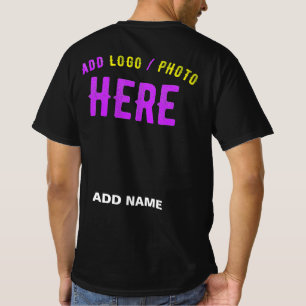 STYLISH MODERN CUSTOMIZABLE BLACK VERIFIED BRANDED T-Shirt