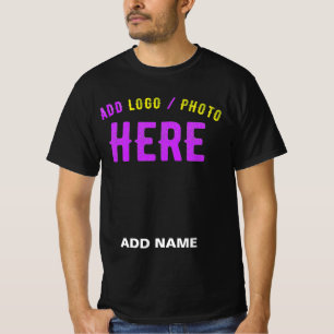 STYLISH MODERN CUSTOMIZABLE BLACK VERIFIED BRANDED T-Shirt