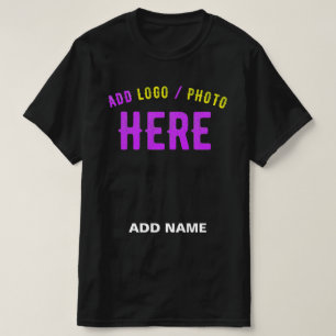 STYLISH MODERN CUSTOMIZABLE BLACK VERIFIED BRANDED T-Shirt