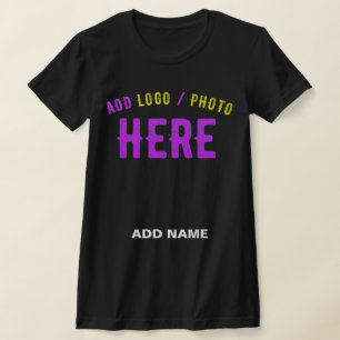STYLISH MODERN CUSTOMIZABLE BLACK VERIFIED BRANDED T-Shirt