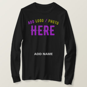 STYLISH MODERN CUSTOMIZABLE BLACK VERIFIED BRANDED T-Shirt