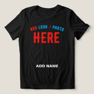 STYLISH MODERN CUSTOMIZABLE BLACK VERIFIED BRANDED Tri-Blend SHIRT