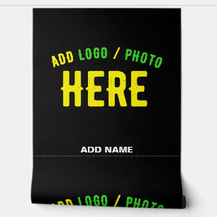 STYLISH MODERN CUSTOMIZABLE BLACK VERIFIED BRANDED WALLPAPER