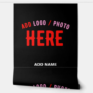 STYLISH MODERN CUSTOMIZABLE BLACK VERIFIED BRANDED WALLPAPER