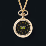 STYLISH MODERN CUSTOMIZABLE BLACK VERIFIED BRANDED WATCH<br><div class="desc">THIS IS A DESIGN FITTING FOR EVERYONE.YOU CAN CHANGE, RESIZE OR ADD LOGO, PHOTO, TEXT AND COLOURS THE WAY YOU LIKE.THANK YOU.</div>