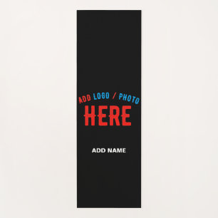 STYLISH MODERN CUSTOMIZABLE BLACK VERIFIED BRANDED YOGA MAT