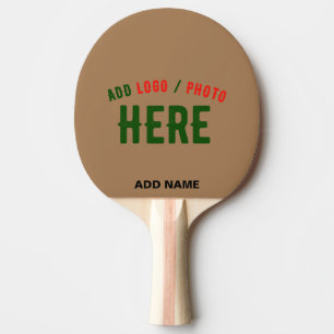 STYLISH MODERN CUSTOMIZABLE BROWN VERIFIED BRANDED PING PONG PADDLE