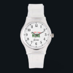 STYLISH MODERN CUSTOMIZABLE CLEAR VERIFIED BRANDED WATCH<br><div class="desc">THIS IS A DESIGN FITTING FOR EVERYONE.YOU CAN CHANGE, RESIZE OR ADD LOGO, PHOTO, TEXT AND COLOURS THE WAY YOU LIKE.THANK YOU.</div>